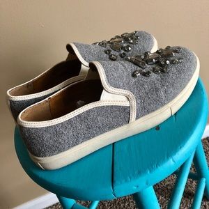 Mossimo jeweled slip-ons, loafers. Size 8 1/2.